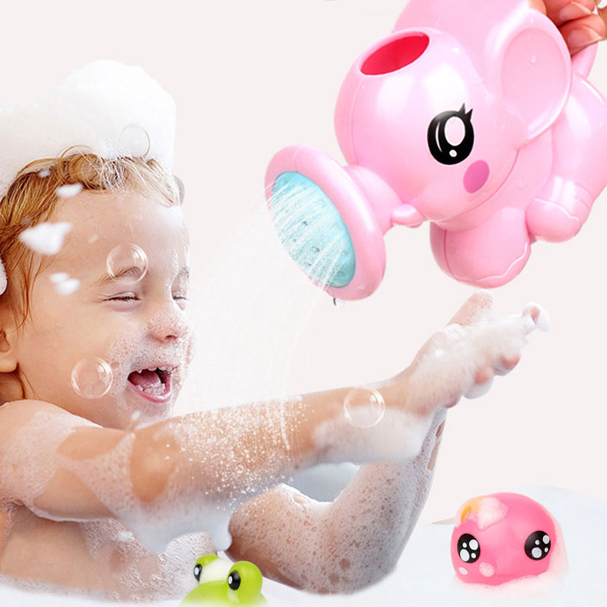 Mayoreo Juguetes de baño para bebés Ducha con forma de animal Azul Estilo 1