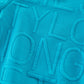 Mayoreo Sudaderas de manga larga con estampado de letras para niños pequeños Azul 3-4 años